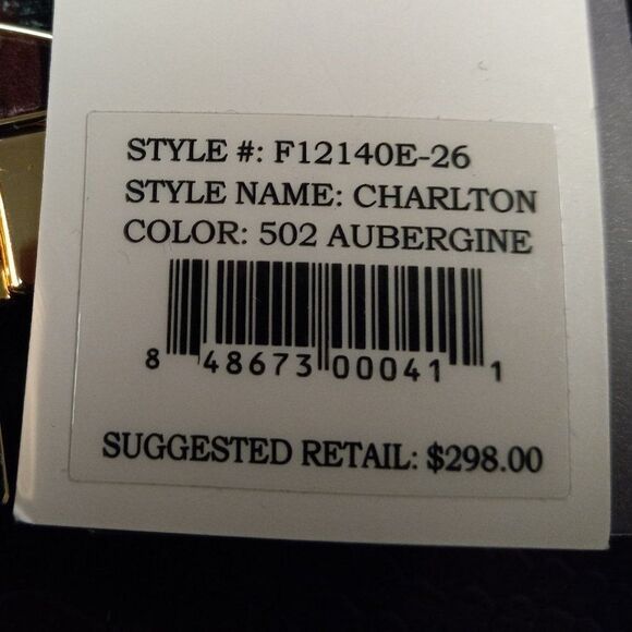 NWT Kooba Leather Crossbody Adjustable strap bag Cottagecore Granny Chic  - Picture 8 of 8